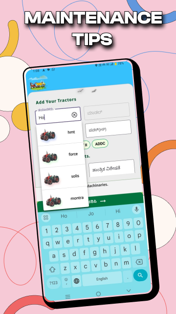 Fend App - Equipment Rental